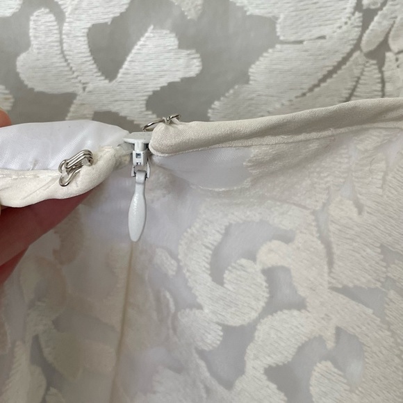 NWT Nanette Lepore Sleeveless Beach Breeze Dress in White Lace Size 6 - Picture 8 of 11